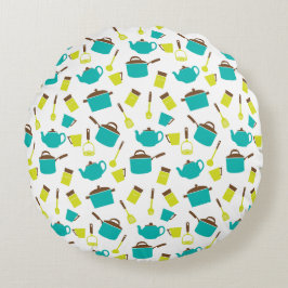 Köksmaterial, köksartiklar, köksartiklar, köksarti rund kudde