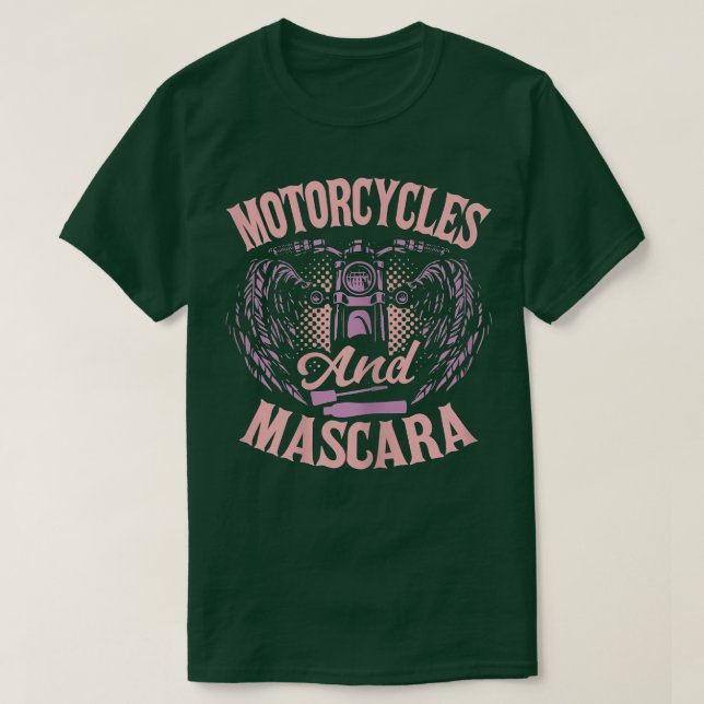 Köksmotorcyklar och Biker 1424 för kvinnor T Shirt (Design framsida)