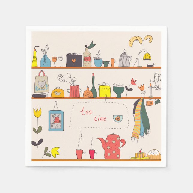 Kökstetid Pappersservett (Framsidan)