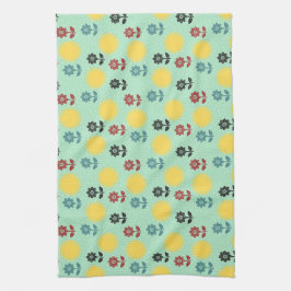Kökstrå fantastisk Vår och sommarblomma Mönster Kökshandduk