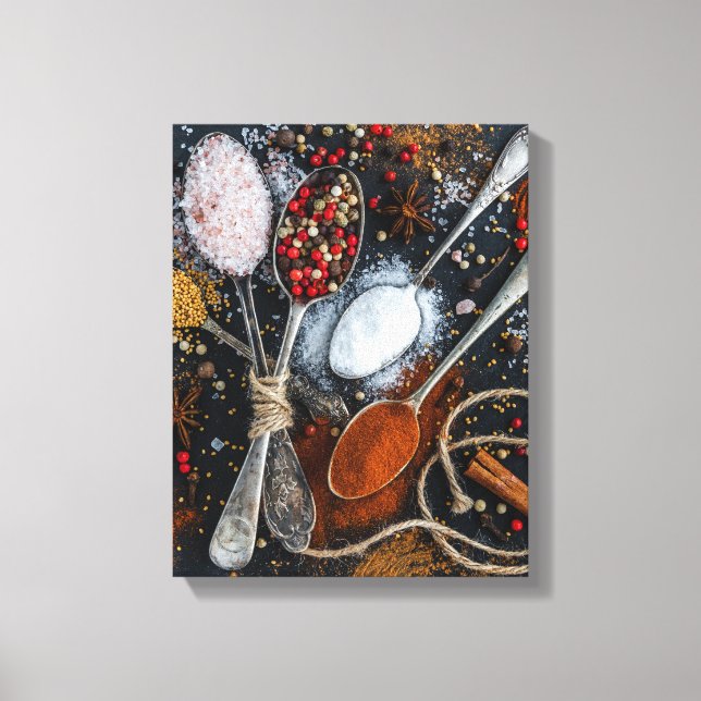 Köksväggkonst Canvastryck (Framsida)