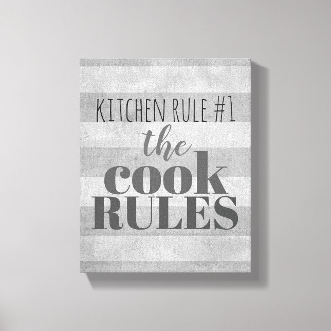 köksväggkonst humor canvas typography (Framsida)