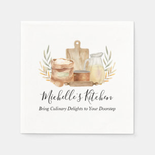 Köksverktyg - Catering för matvattenfärg Pappersservett