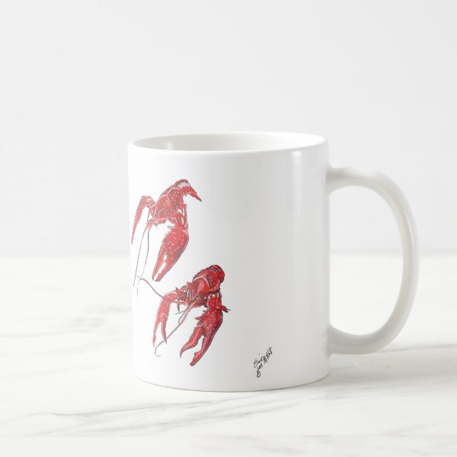 Kokt kräftormugg kaffemugg (Höger)