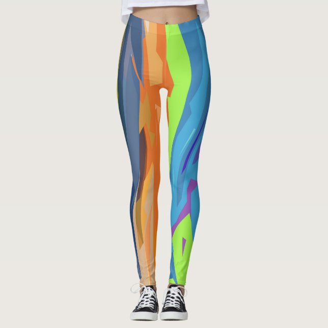 Kokt vattenfall leggings (Framsida)