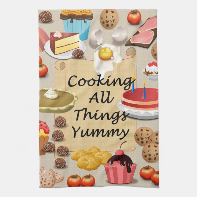 Kokta hela Sak Yummy Kökshandduk (Vertikal)