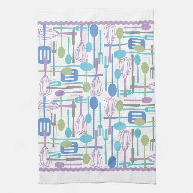 Kokta Utensils Kitchen Towel i Coola Färg Kökshandduk (Vertikal)