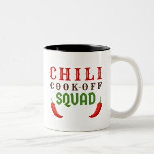 Koktävling Chili Cook Av Squad Två-Tonad Mugg