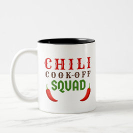 Koktävling Chili Cook Av Squad Två-Tonad Mugg