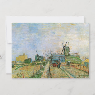 Kökträdgård i Montmartre av Vincent van Gogh