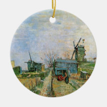 Kökträdgård i Montmartre av Vincent van Gogh