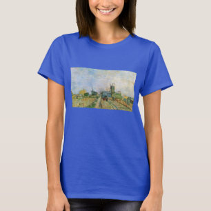 Kökträdgård i Montmartre av Vincent van Gogh T Shirt