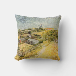 Kökträdgårdar, Montmartre av Vincent van Gogh Kudde