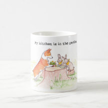 Kökträdgårdsmästare - Corgi och kaniner