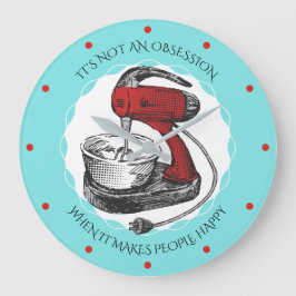 Kökur för anpassningsbar färg-återställ, blandare stor klocka