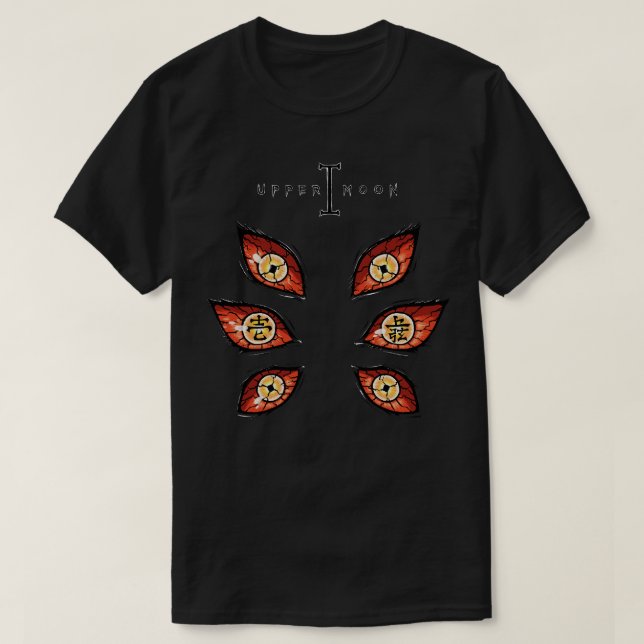Kokushibo Upper måne T Shirt (Design framsida)