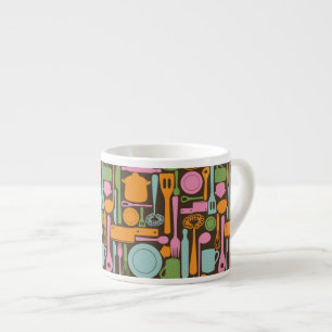 KökUtensilsmönster 3 Espressomugg