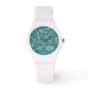 KökUtensilsmönster Armbandsur