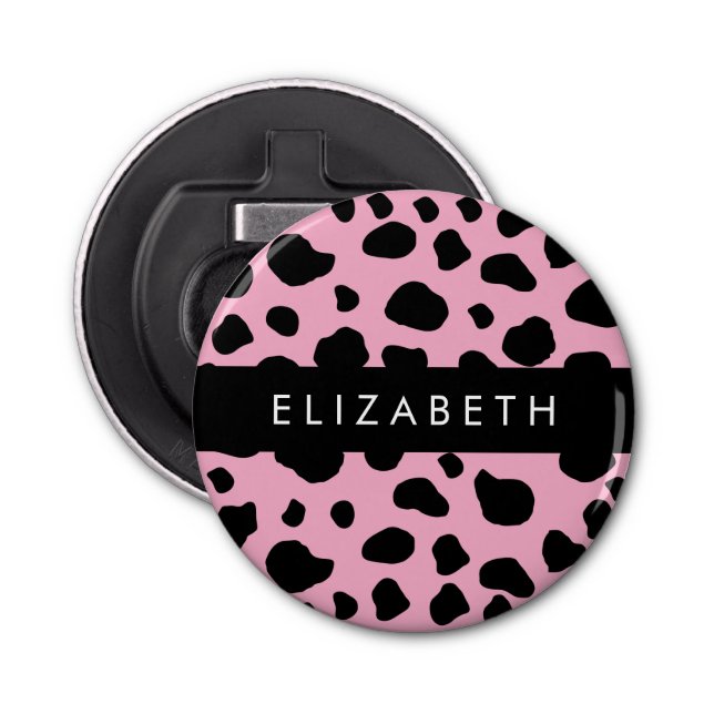 Kokutskrift, Kokspatter, Rosa Cow, ditt namn Flasköppnare (Framsidan)