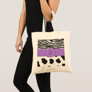 Kokutskrift, Kokspatter, Zebra ränder, Monogram Tygkasse