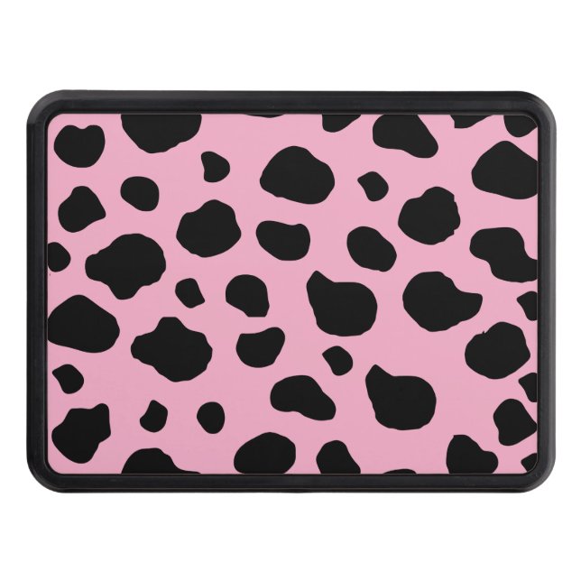 Kokutskrift, Mönster, Koddekor, Rosa Cow Dragkroksskydd (Framsidan)