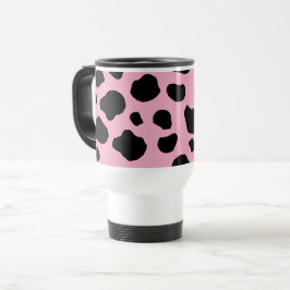Kokutskrift, Mönster, Koddekor, Rosa Cow Resemugg