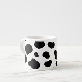 Kokutskrift, Mönster, Kokpunkter, Svart och vitt Espressomugg