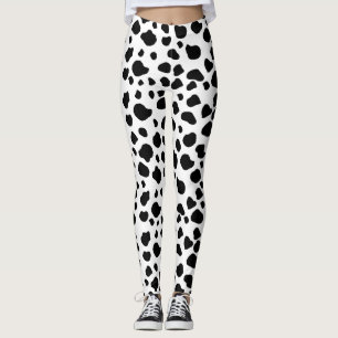 Kokutskrift, Mönster, Kokpunkter, Svart och vitt Leggings