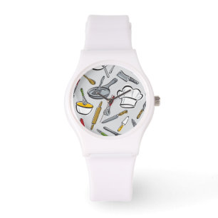 Kökverktygmönster Armbandsur