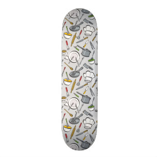 Kökverktygmönster Mini Skateboard Bräda 18,7 Cm