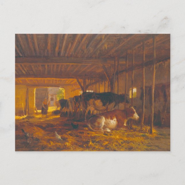 Kokviken, 1800-talet vykort (Framsida)