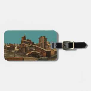 Kol Antracite Coal Mining Coal Miner Mine Art Bagagebricka