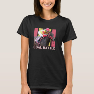 Kol Battle Horse, Hästkapplöpning, Del Mar, Santa T Shirt