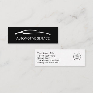 Kol Budget Automated Business Mini Visitkort