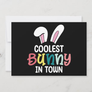 Kol Bunny i stadsdelen Påskhare Inbjudningar