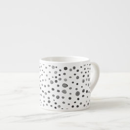 Kol Confetti Watercolor Dots Espresso Mugg Espressomugg