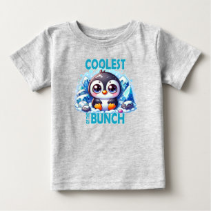 Kol den Bunch pun Cute baby Penguin-tecknaden T Shirt