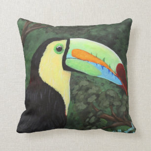 Köl-fakturerade Toucan Kudde