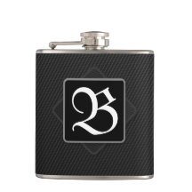 Kol Fiber Black Monogram Drink-kolv