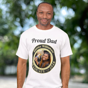Kol Foto Modern Examen Stolt Pappa T Shirt