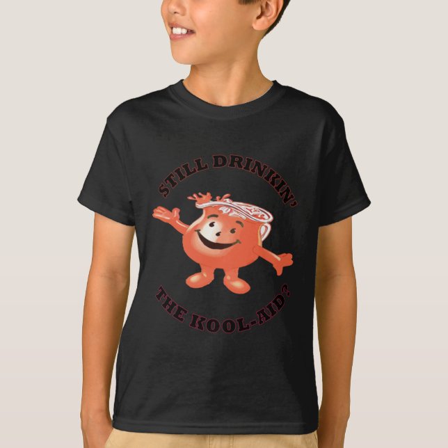 Kol-hjälpmärket fortsätter att drunkna. t shirt (Framsida)