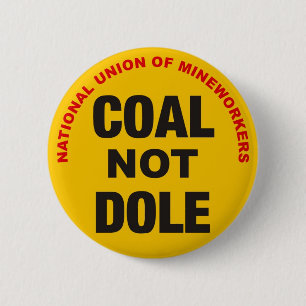 KOL INTE DOLE - knäppas emblem - Knapp