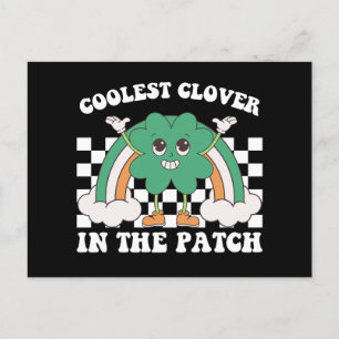 Kol Klöver i Patch-St patrick's day Vykort