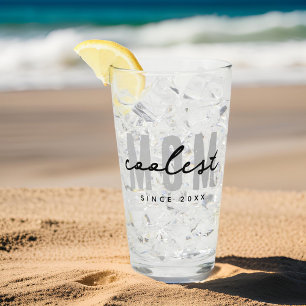 Kol Mamma sedan 20XX Modern enkel och enkel disket Glaskopp