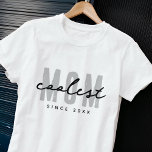 Kol Mamma sedan 20XX Modern enkel och enkel disket T Shirt<br><div class="desc">Denna enkla och moderna utformning består av sanserif-typografi.</div>