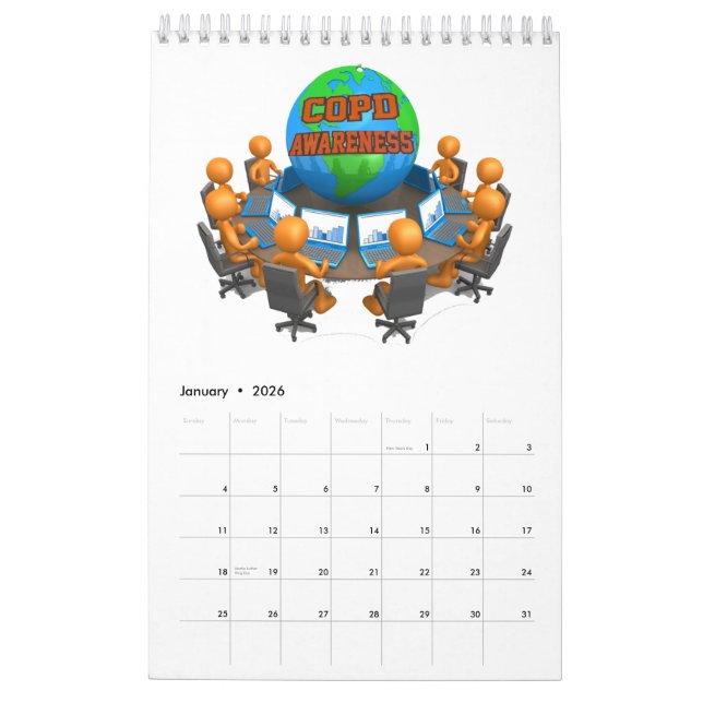 KOL MEDVETENHET 2021 KALENDER (Jan 2026)