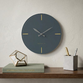 Kol Minimalistisk Arkitektonisk - Modern Stor Klocka