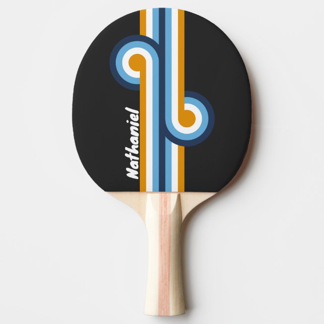 Kol Nattfall Stripe Loop med namn Pingisracket (Framsidan)
