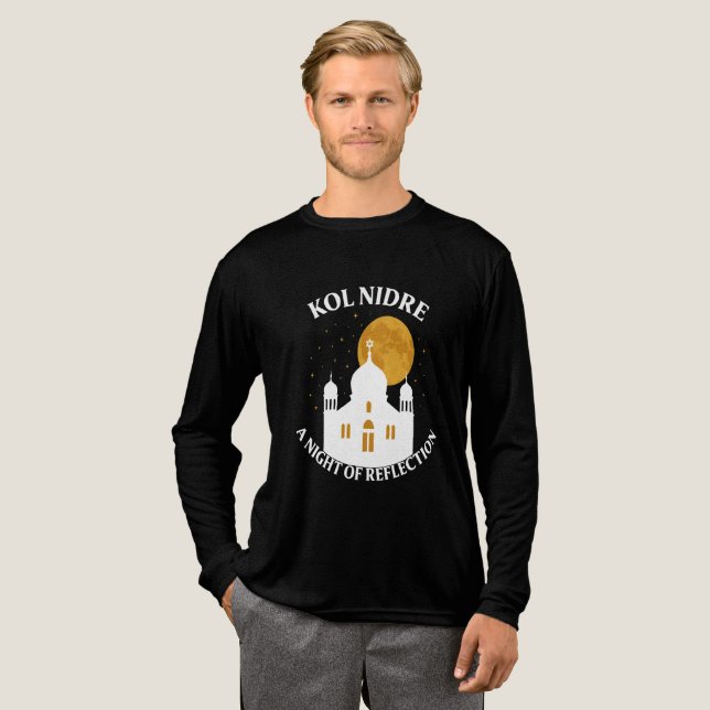 Kol Nidre - A Natten för eftertanke T Shirt (Hel framsida)
