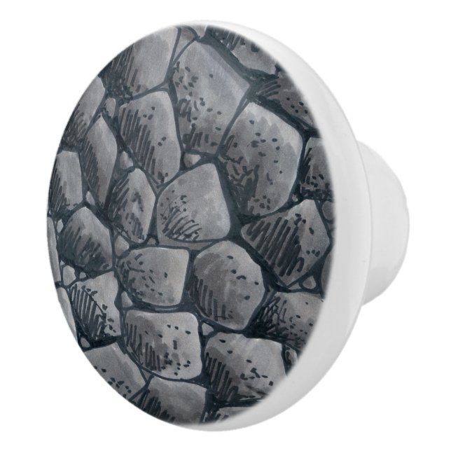Kol- och keramikknopp knopp (Höger)